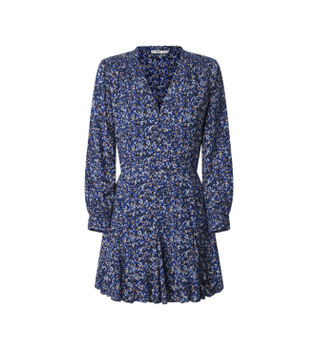 Pepe Jeans para mujer. PL953639 Vestido Anna Amarino (S), Casual, Viscosa, Manga larga