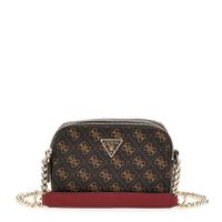 guess satchel marron hwql78 79140-bro