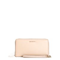 cartera de mujer de piel con cremallera y asa extraible powder taglia unica