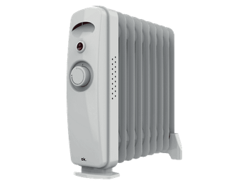 Radiador de aceite - ok. A01_EU01_116599, 1000W, 9 Módulos, Hasta 15 m², Blanco