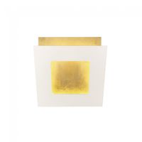 aplique de pared led dalia oro 12w
