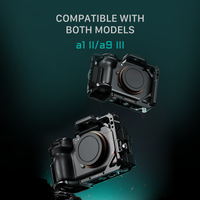 jaula de camara tilta para sony a1 iia9 iii pro kit negro ta-t66-b-b a1 iia9 iii