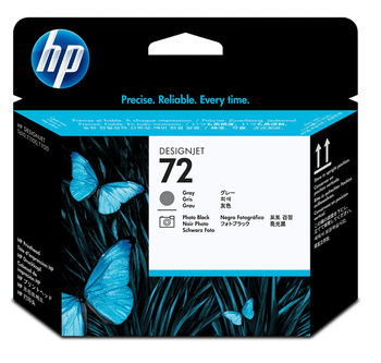 HP 72 GREY AND PHOTO BLACK