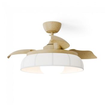 Ventilador led aspas retráctiles emma s xtra cct dim (16w)