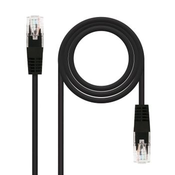Nanocable Cable de Red RJ45 UTP Cat.6 25cm Negro