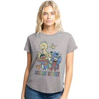 sesame street camiseta tv2874 para mujer