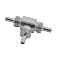 conexion manguera de freno allegri 3 vias m10x1 macho inox