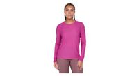 camiseta de manga larga hoka airolite rosa para mujer