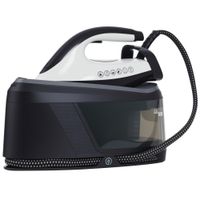 homcom centro de planchado 2800w 100 gmin funcion eco suela de ceramica doble capa antical deposito extraible 2 l azul