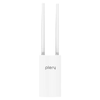 PLERY R702 Enrutador 4G Exterior de Largo Alcance Adaptador PoE Punto de Acceso WiFi6 Soporte para tarjeta Nano SIM IP66