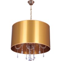 lampara de techo adelina 4xe14 alregxd50cm oro