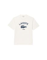 camiseta lacoste tee-shirt unisex blanco