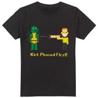 star trek camiseta manga larga kirk phased first para hombre