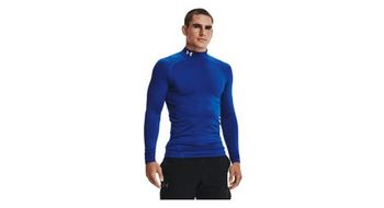 Under armour coldgear compression top azul hombre