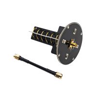 antena direccional de alta ganancia de 58 ghz 13 dbi rhcp sma rp-sma fpv antena 50w entrada max vswr 15 para transmis
