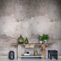 papel pintado antiguo piedra y ladrillo 159x280cm