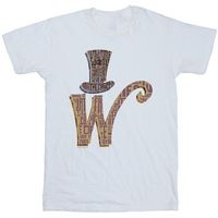 willy wonka camiseta w logo hat para hombre