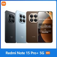 xiaomi redmi note 15 pro plus 5g nfc 12 512gb pantalla amoled 15k de 683 pulgadas 120 hz camara de 200 mp bateria de 6500 mah ip68