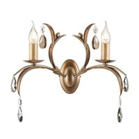 aplique de pared lily 2 luces