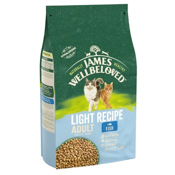 James Wellbeloved Adult Cat Light - Fish - 4kg