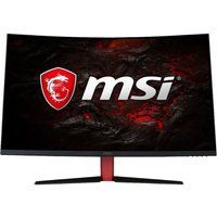 msi optix ag32cv full hd 315r curved led gaming monitor - black black