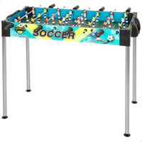 cb games - futbolin mesa 86x42x65 cm cuerpo plastico resistente 20 jugadores con marcadores manuales para 2 personas futbolines para ninos