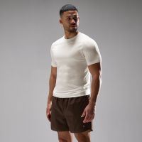 camiseta sin costuras velocity ultra para hombre de mp - blanco hueso - l