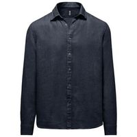 bomboogie camisa manga larga sm6402 t li2-20 navy blue para hombre