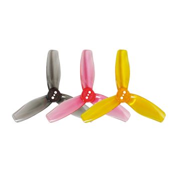 2 pares / 6 pares Gemfan 3026-3 3026 3 pulgadas PC 3-hojas Propeler Ø 1,5 mm para motor 1408 Dron FPV de carreras RC Soc
