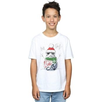 Disney Tops y Camisetas Up To Snow Good para niño