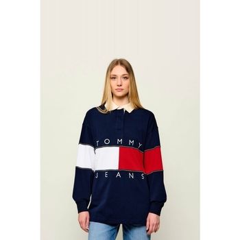 Tommy Jeans Tops y Camisetas Dw0dw22827 Ovs Flag Rugby para mujer
