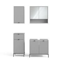 conjunto de muebles de bano eliza 4 piezas vicco