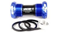 shimano hollowtech sram gxp 68 73mm ice bottom bracket blue