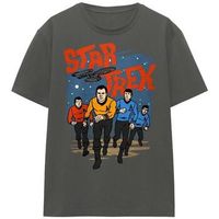 star trek tops y camisetas run forward para mujer