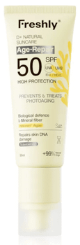 Freshly Cosmetics D+ Natural Suncare Age-Repair SPF50 50 ml