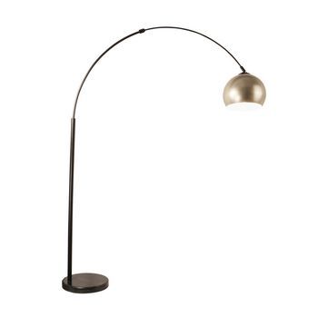 Lámpara De Arco Metálico Talia - Oro