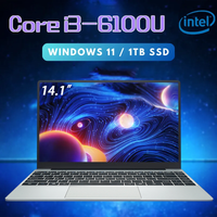 portatil fuchu de 141 pulgadas para oficina y estudio intel core i3-6100u 16gb ram 512gb1tb2tb ssd windows 11 para negocios estudio entretenimiento y recreacion