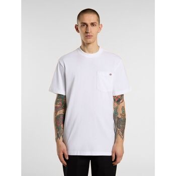 Dickies Camiseta HEAVYWEIGHT SS POCKET - DK0WS450-WHX1 WHITE para hombre