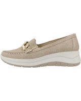 de igico mocasines mujer igico modelo d margo color marron claro taup taupe
