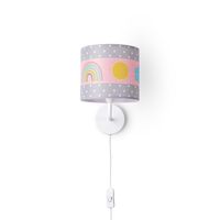 aplique de pared elio crema