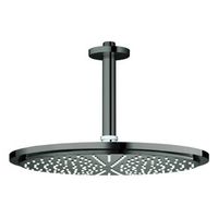 ducha de techo con brazo 142 mm grohe rainshower cosmopolitan 310 1 chorro anthracite 26067a00