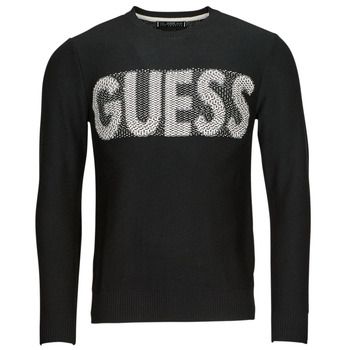 Guess Jersey AMYAS LS CN SLOGAN SWEATER para hombre