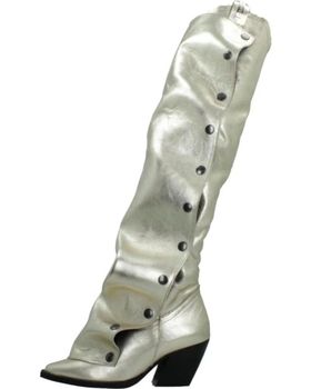 de YELLOW BOTAS MUJER MODELO GLADIS COLOR ORO CHAMPAN