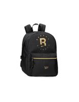 mochila 43cm reebok gold negro