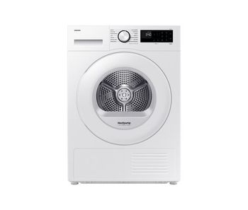 Secadora bomba de calor samsung dv90dg52a0teec 9 kilos blanco