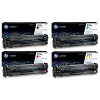 original multipack hp colour laserjet pro m255dw printer toner cartridges 4 pack -w2210x