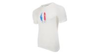 camiseta de manga corta lebram  amp  sport period poupou marshmallow   blanco