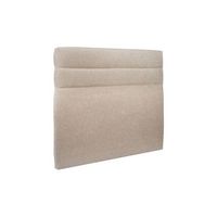 cabecero 140 cm lines - tela natte marron beige