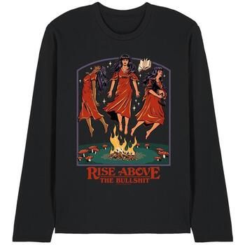 Steven Rhodes Camiseta manga larga Rise Above para hombre