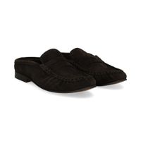 posa zuecos mujer - marron talla 39